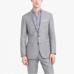 J Crew Ludlow Classic Pant in light charcoal wool Waist 31